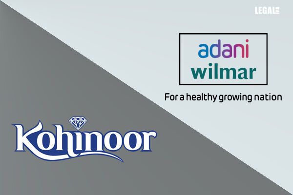 CAM advises Adani Wilmar on acquisition of renowned Basmati rice brand ' Kohinoor' from McCormick Switzerland