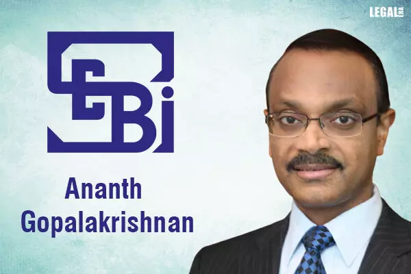 SEBI welcomes its new full time member Ananth Gopalakrishnan