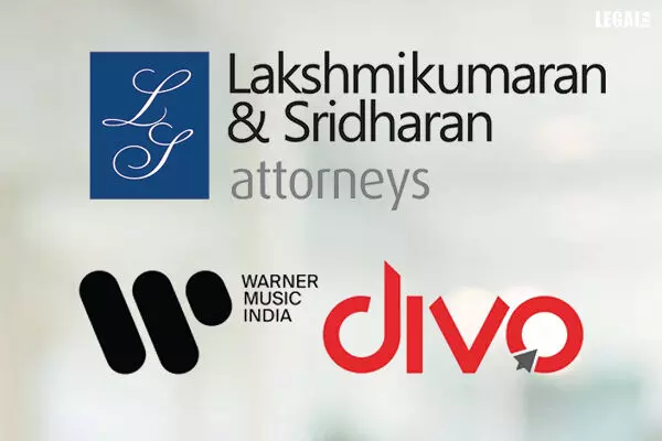 Lakshmikumaran and Sridharan advised Divo TV to sale stake to Warner Music