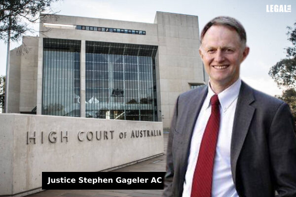 Justice Stephen Gageler Ac Appointed As 14th Chief Justice Of Australia