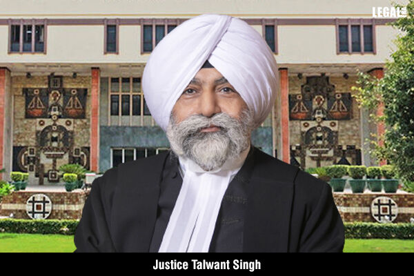 Former Delhi High Court Judge Justice Talwant Singh Awarded Senior ...