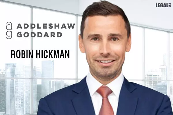 Addleshaw Goddard Appoints Robin Hickman To Head MENA Region