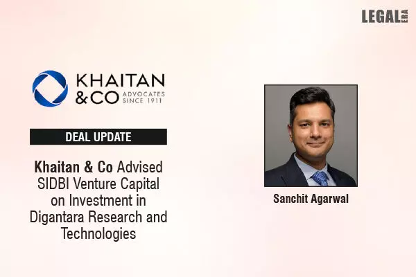 Khaitan & Co Advised SIDBI Venture Capital On Investment In Digantara Research And Technologies