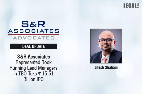 S&R Associates Represented Book Running Lead Managers In TBO Teks ₹15.51 Billion IPO