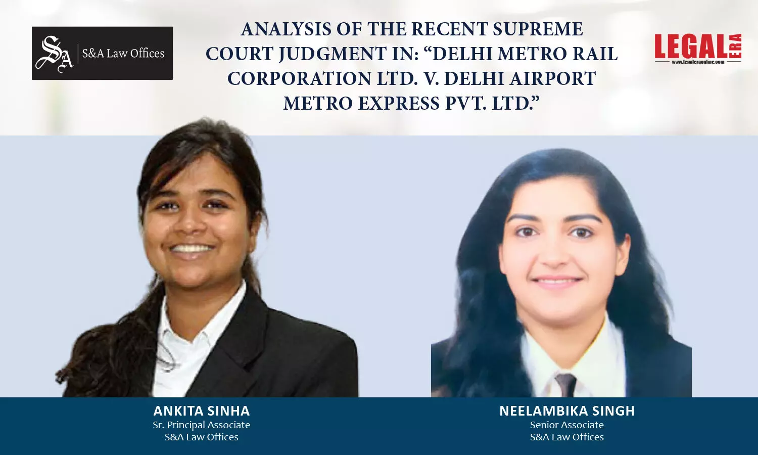Analysis Of The Recent Supreme Court Judgment In: “Delhi Metro Rail Corporation Ltd. V. Delhi Airport Metro Express Pvt. Ltd.”