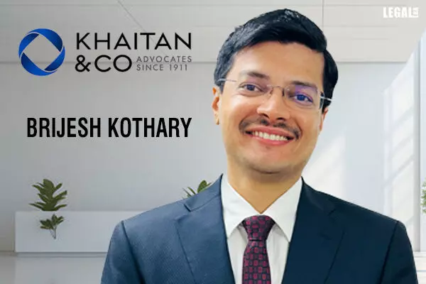 Khaitan & Co Welcomes Brijesh Kothary As Partner In Indirect Tax Practice