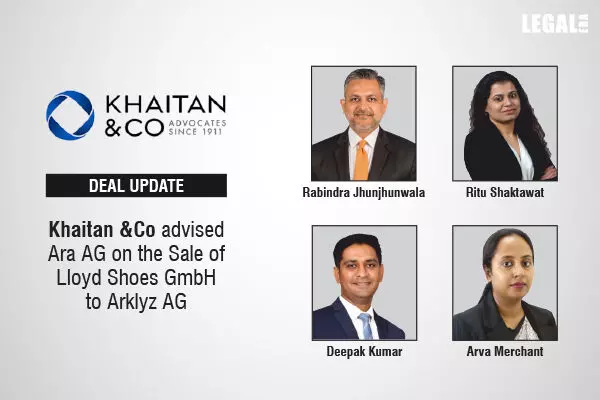 Khaitan & Co Advised Ara AG On The Sale Of Lloyd Shoes GmbH To Arklyz AG