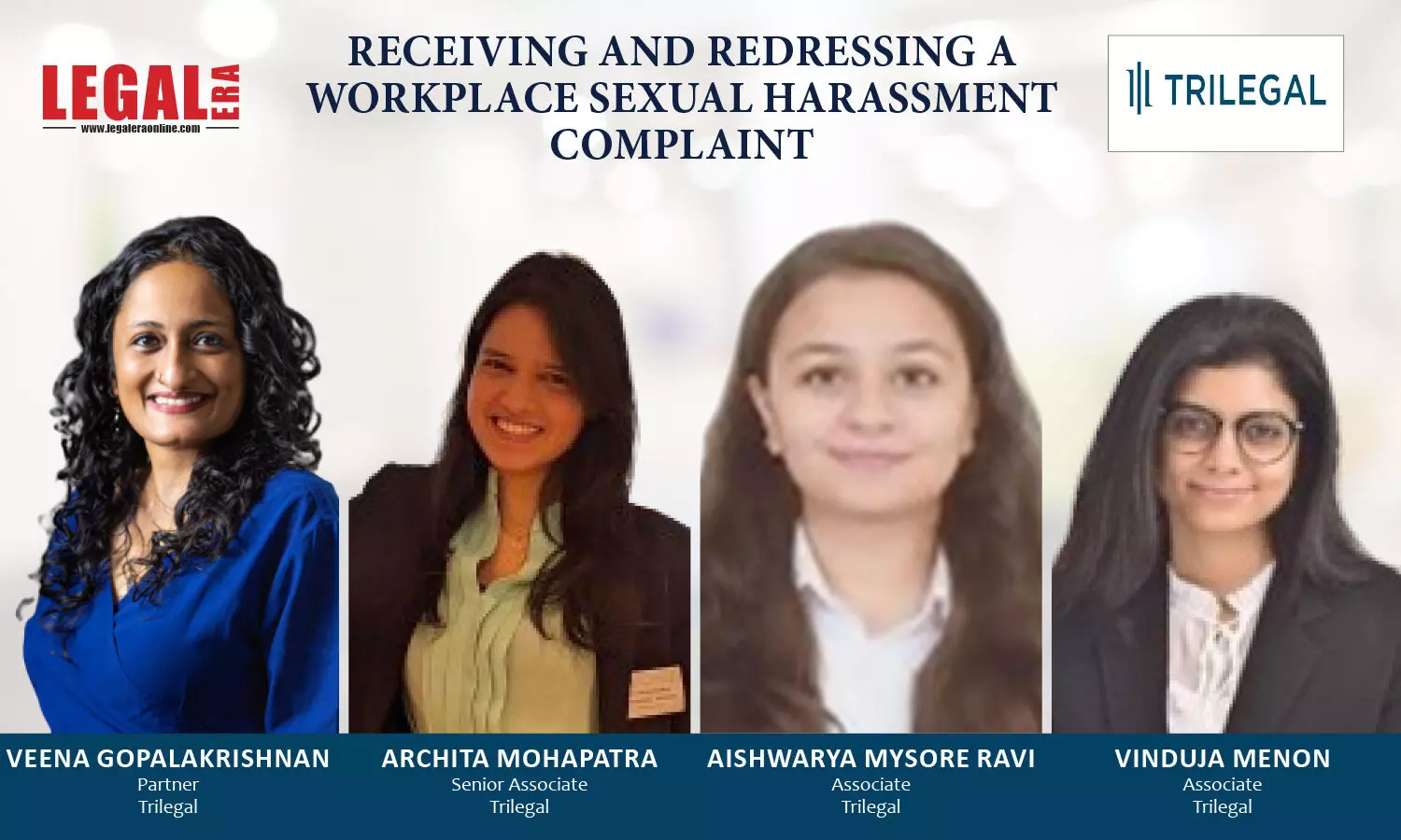 Receiving And Redressing A Workplace Sexual Harassment Complaint