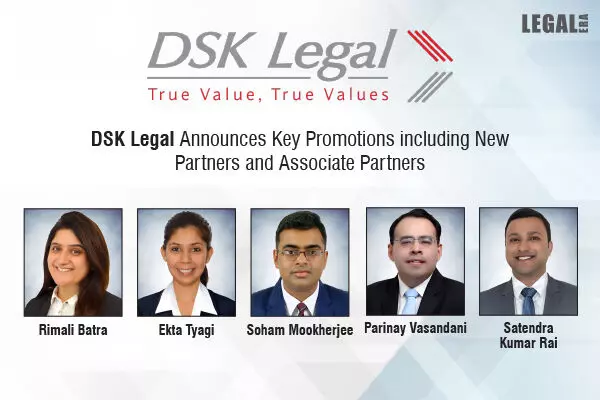 DSK Legal Enhances Leadership With Partner And Associate Partner Promotions