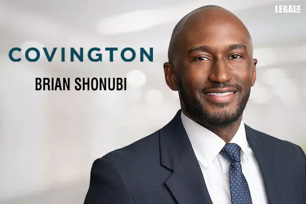 Covington Enhances Global Finance Expertise With Addition Of Brian Shonubi