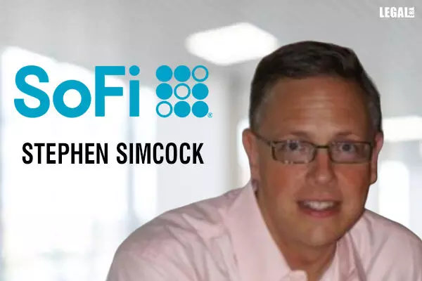 SoFi Appoints Stephen Simcock As New General Counsel As Rob Lavet Steps Down