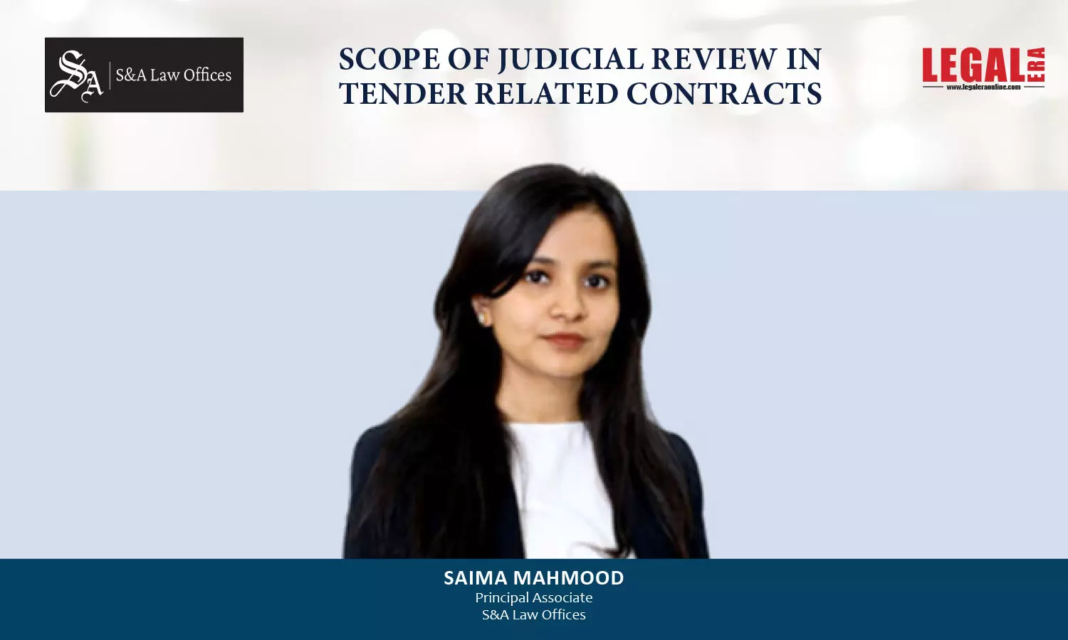 Scope Of Judicial Review In Tender Related Contracts