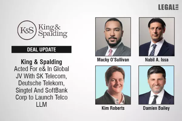 King & Spalding Acted For e& In Global JV With SK Telecom, Deutsche Telekom, Singtel And SoftBank Corp To Launch Telco LLM