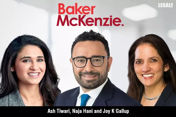 Baker McKenzie Appoints Three New Members To Global India Practice Group Steering Committee