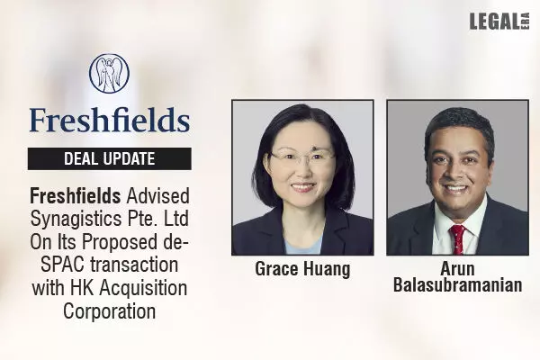 Freshfields Advised Synagistics Pte. Ltd On Its Proposed de-SPAC Transaction With HK Acquisition Corporation