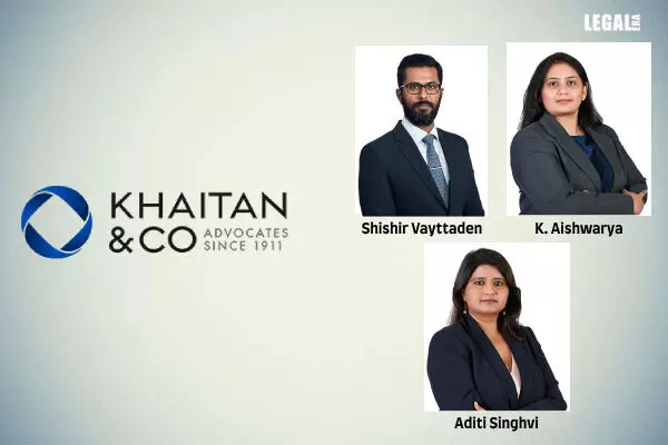 Khaitan & Co Expands Corporate And M&A Practice With Three New Partners