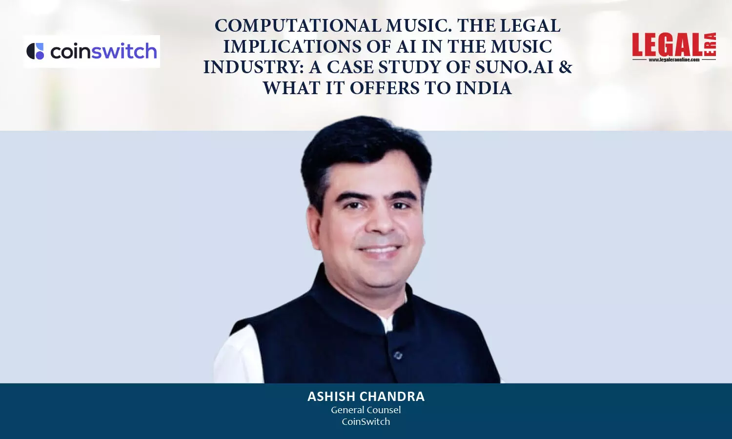 Computational Music. The Legal Implications Of AI In the Music Industry: A Case Study Of Suno.ai & what It offers To India