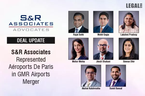 S&R Associates Represented Aéroports De Paris In GMR Airports Merger
