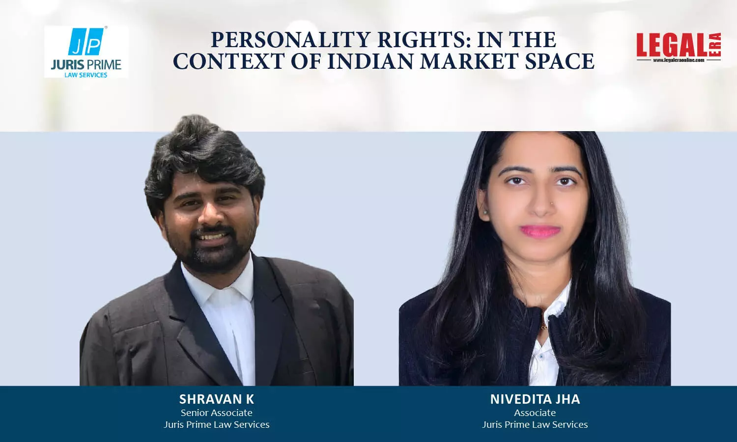 Personality Rights: In The Context Of Indian Market Space