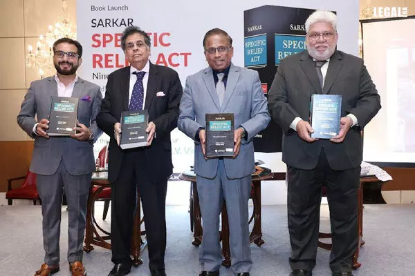 Legal Luminaries Launch 19th Edition of Sarkar Specific Relief Act by Sudipto Sarkar and Sidharth Sethi