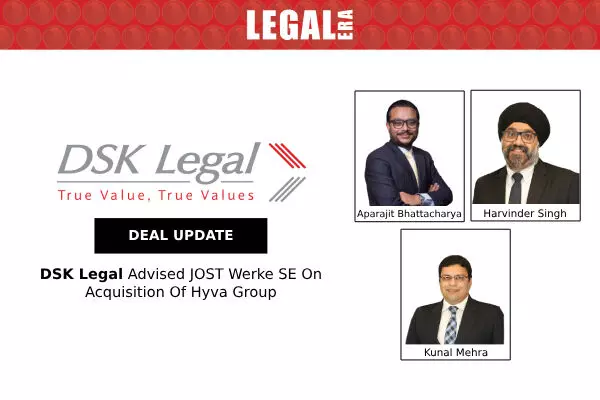 DSK Legal Advised JOST Werke SE On Acquisition Of Hyva Group