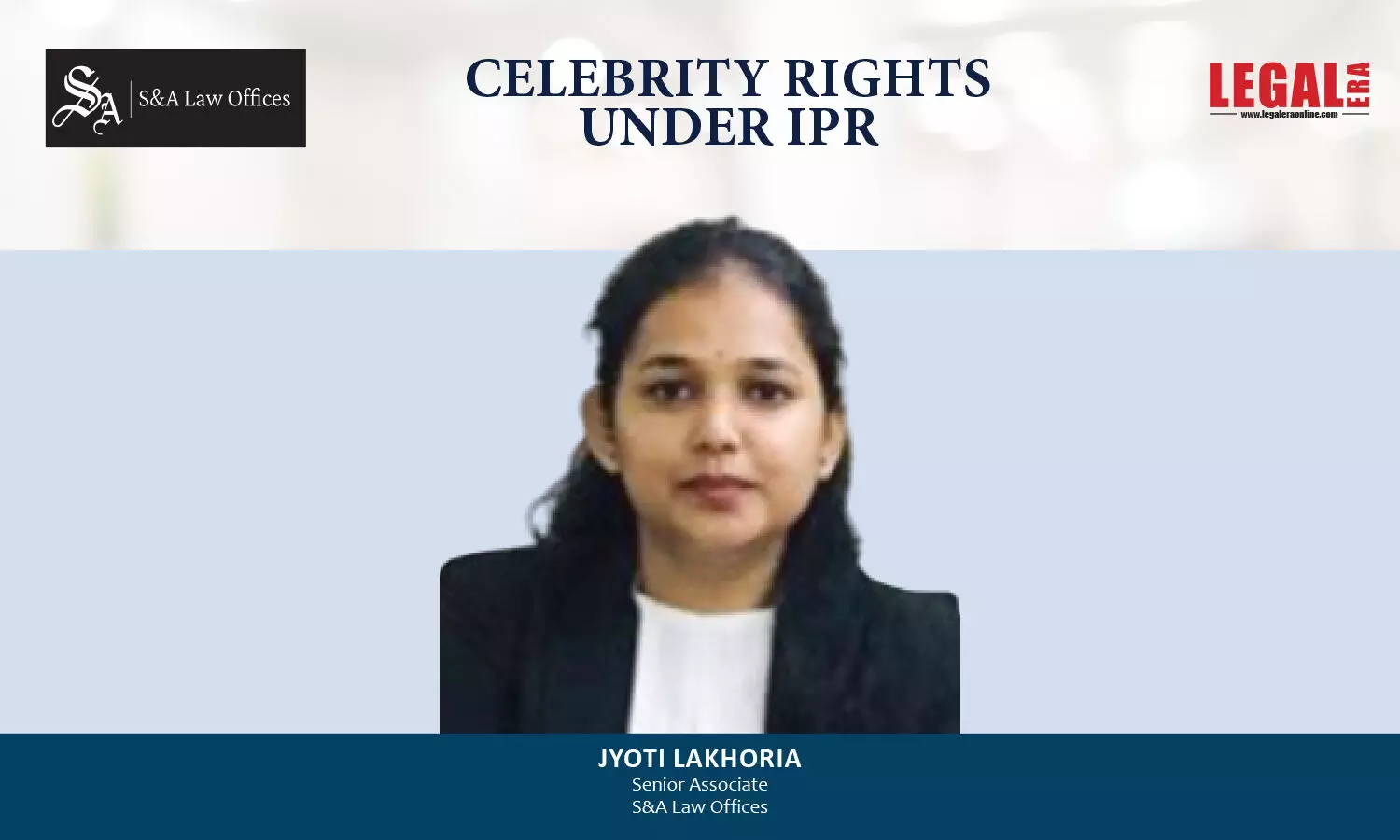 Celebrity Rights Under IPR