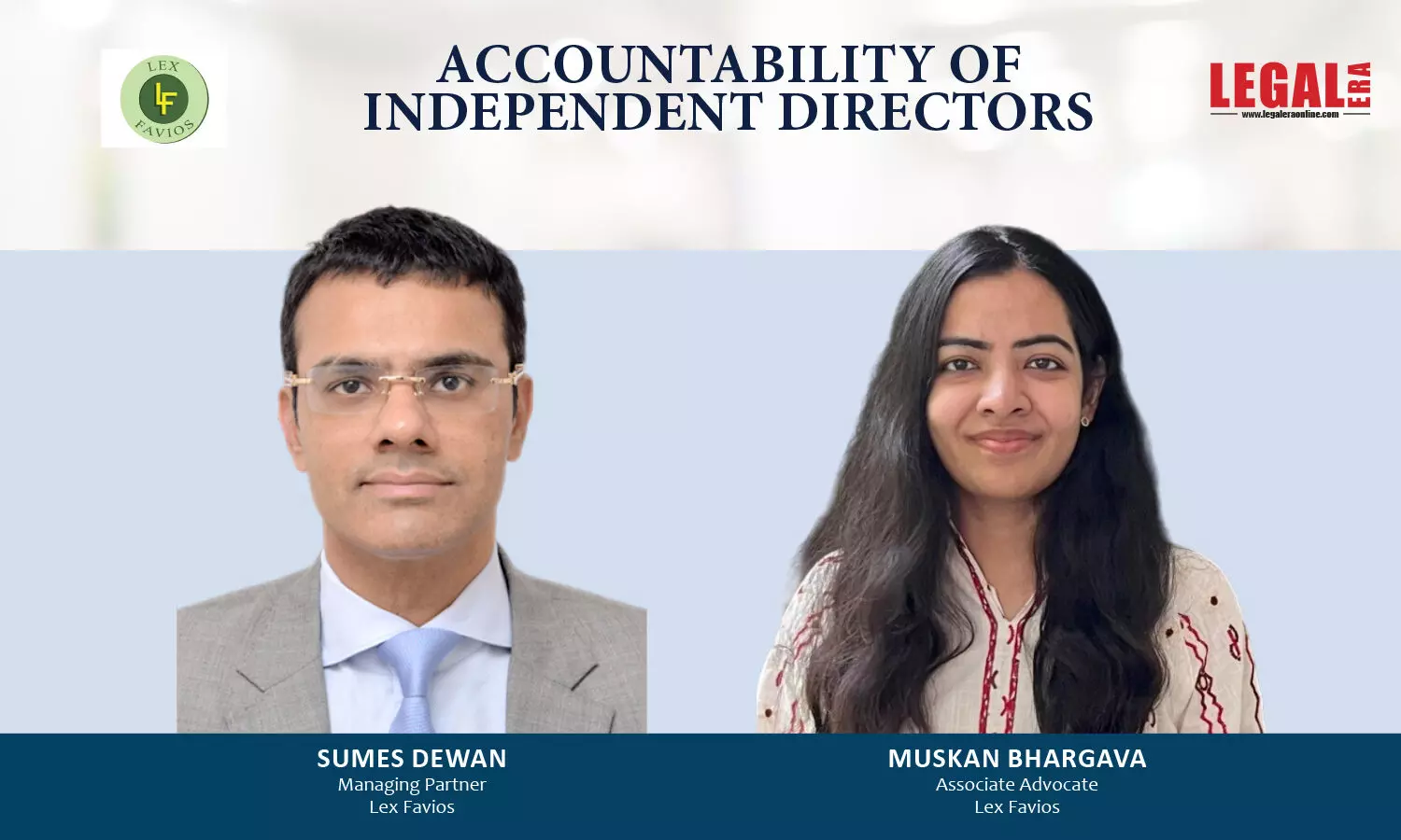 Accountability Of Independent Directors