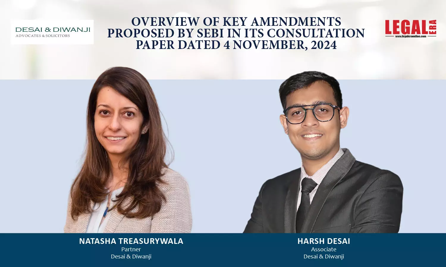 Overview Of Key Amendments Proposed By SEBI In Its Consultation Paper Dated 4 November, 2024