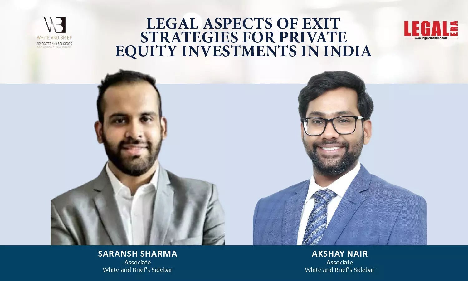 Legal Aspects Of Exit Strategies For Private Equity Investments In India