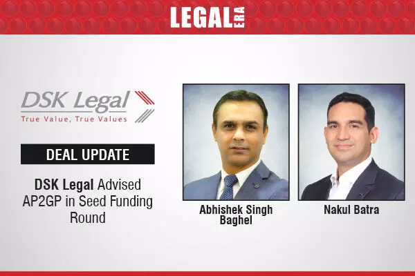 DSK Legal Advised AP2GP In Seed Funding Round