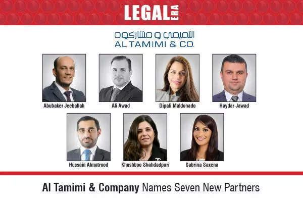 Al Tamimi & Company Names Seven New Partners